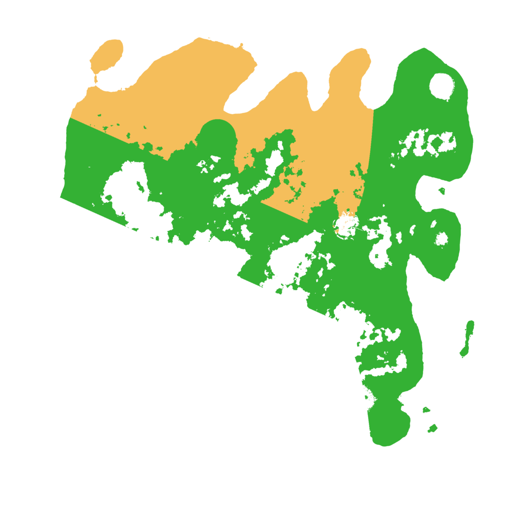 Biome Rust Map: Procedural Map, Size: 3700, Seed: 654873219