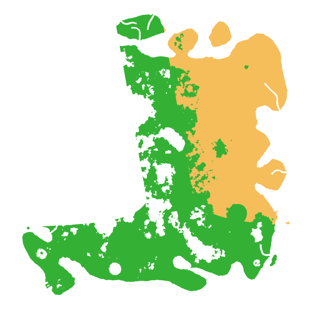 Biome Rust Map: Procedural Map, Size: 4500, Seed: 303364588