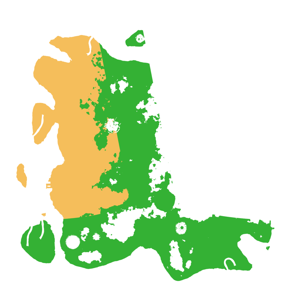 Biome Rust Map: Procedural Map, Size: 3850, Seed: 11618