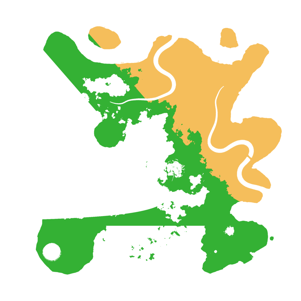 Biome Rust Map: Procedural Map, Size: 3000, Seed: 280706
