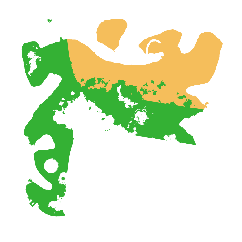 Biome Rust Map: Procedural Map, Size: 3000, Seed: 638066