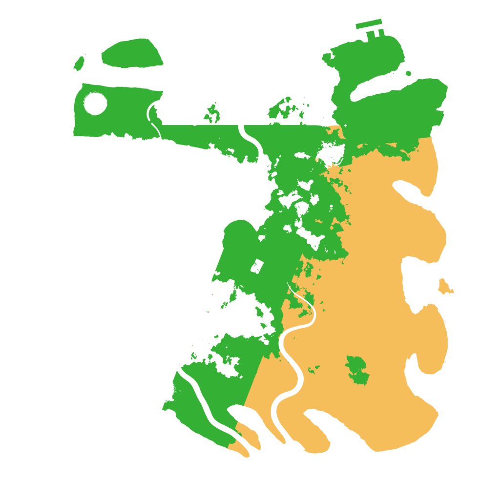 Biome Rust Map: Procedural Map, Size: 3850, Seed: 689432528