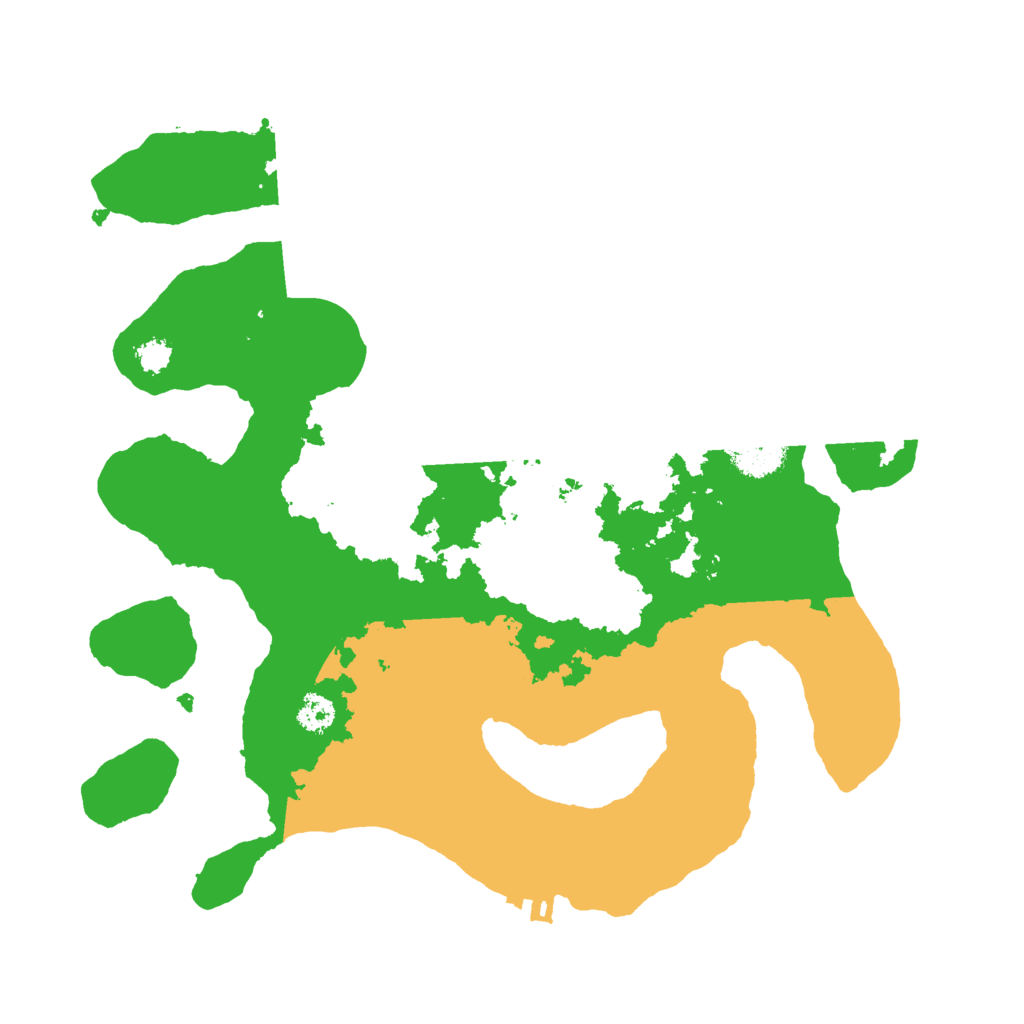 Biome Rust Map: Procedural Map, Size: 2800, Seed: 123456785