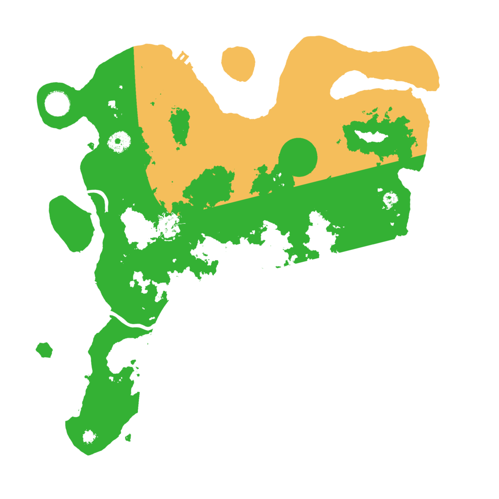 Biome Rust Map: Procedural Map, Size: 3500, Seed: 2116487707