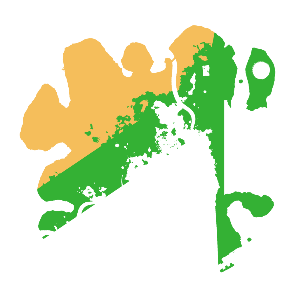 Biome Rust Map: Procedural Map, Size: 3000, Seed: 731018