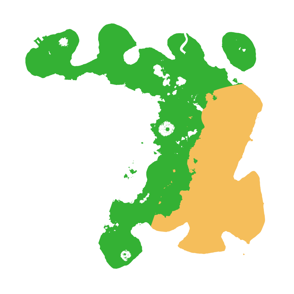 Biome Rust Map: Procedural Map, Size: 3000, Seed: 788437