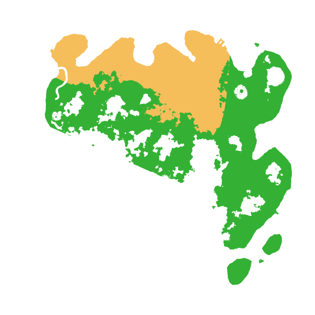 Biome Rust Map: Procedural Map, Size: 3500, Seed: 1308329235