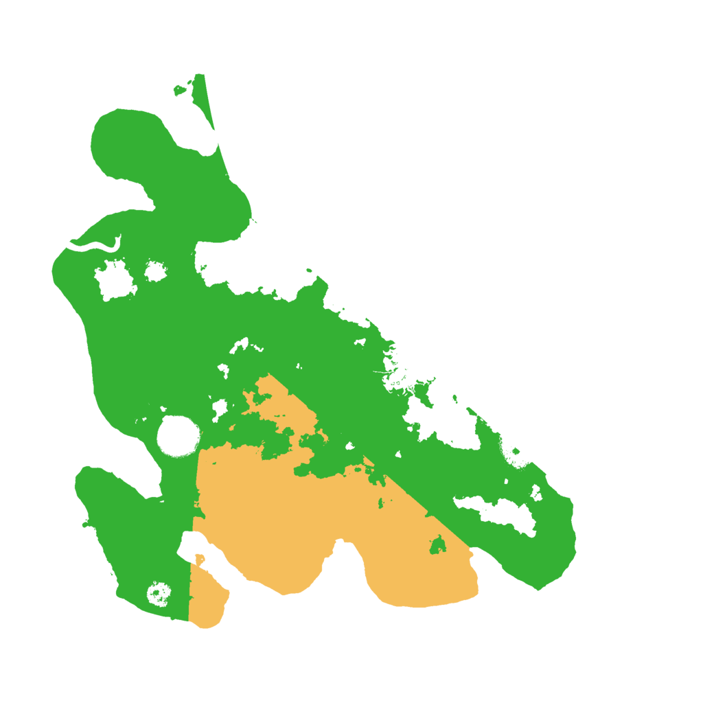 Biome Rust Map: Procedural Map, Size: 3000, Seed: 8728
