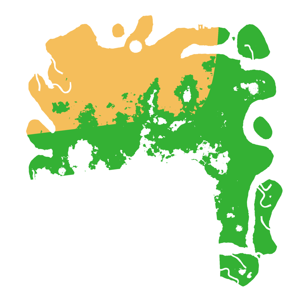 Biome Rust Map: Procedural Map, Size: 4250, Seed: 1866055122