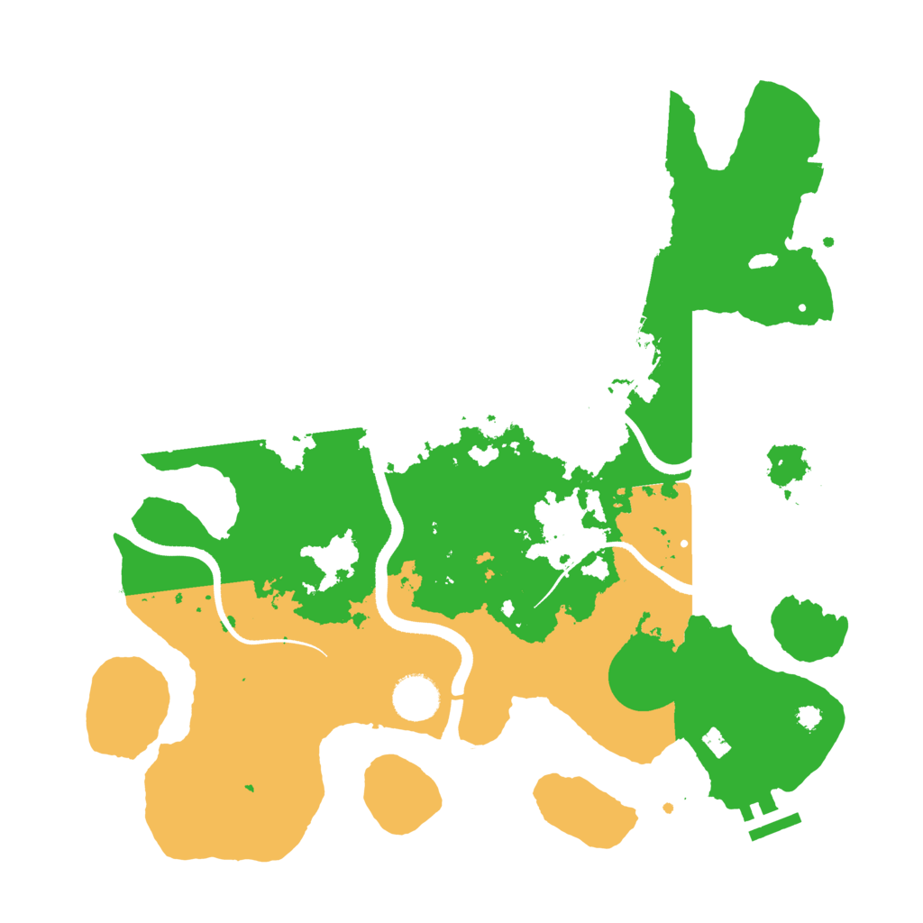 Biome Rust Map: Procedural Map, Size: 3500, Seed: 1062690653