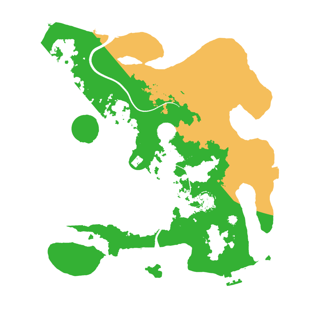 Biome Rust Map: Procedural Map, Size: 3000, Seed: 102971