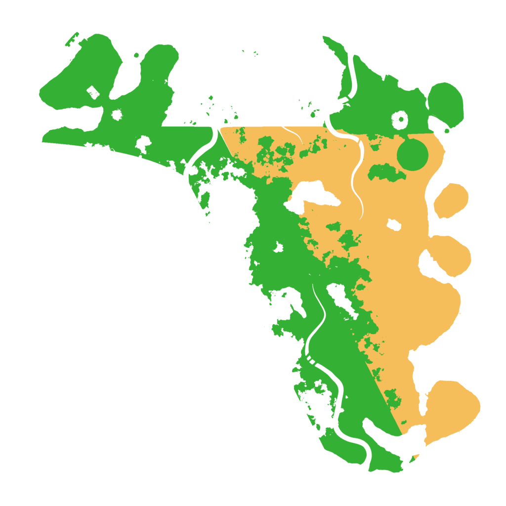 Biome Rust Map: Procedural Map, Size: 4250, Seed: 112548