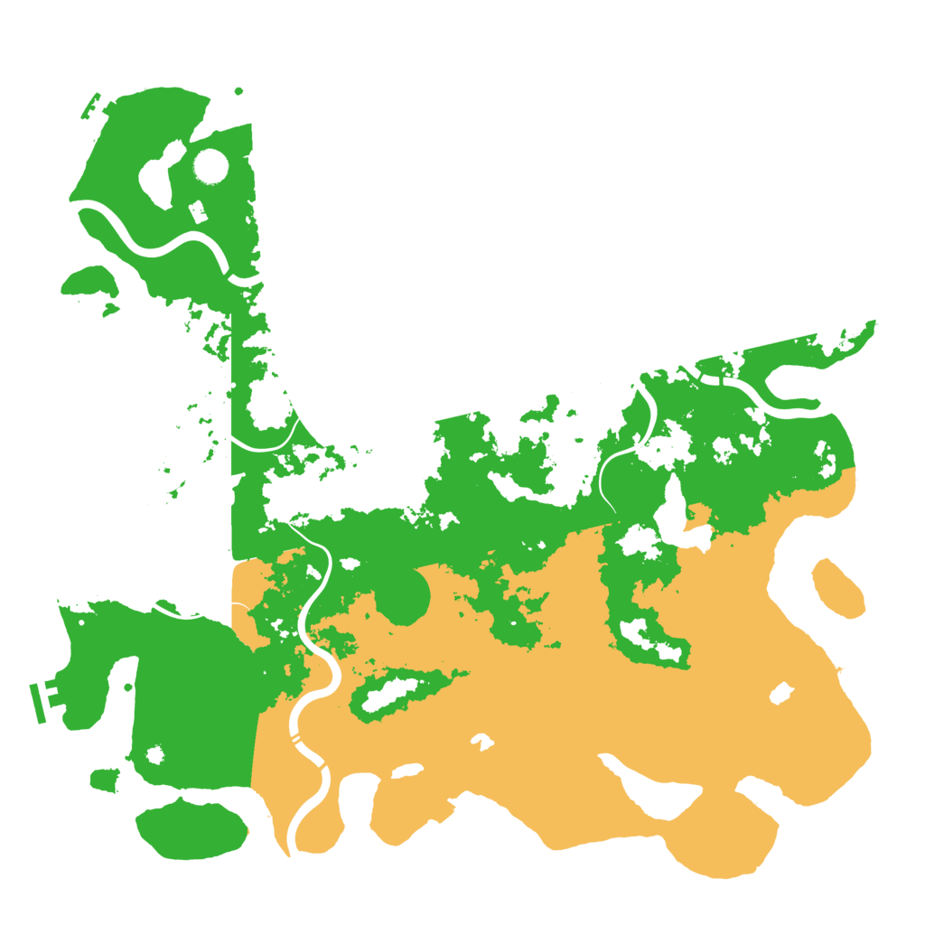 Biome Rust Map: Procedural Map, Size: 4650, Seed: 802594958