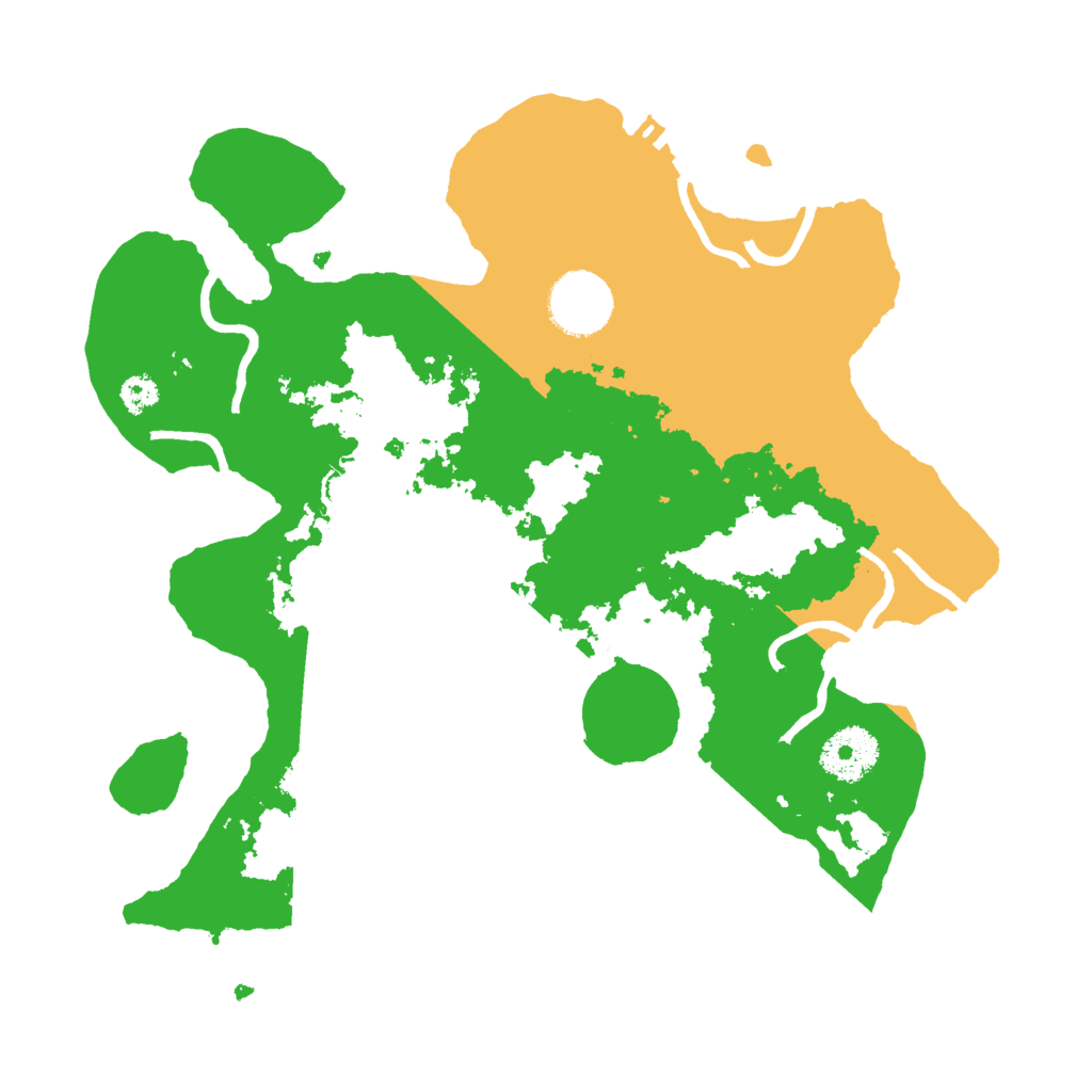 Biome Rust Map: Procedural Map, Size: 3000, Seed: 441218