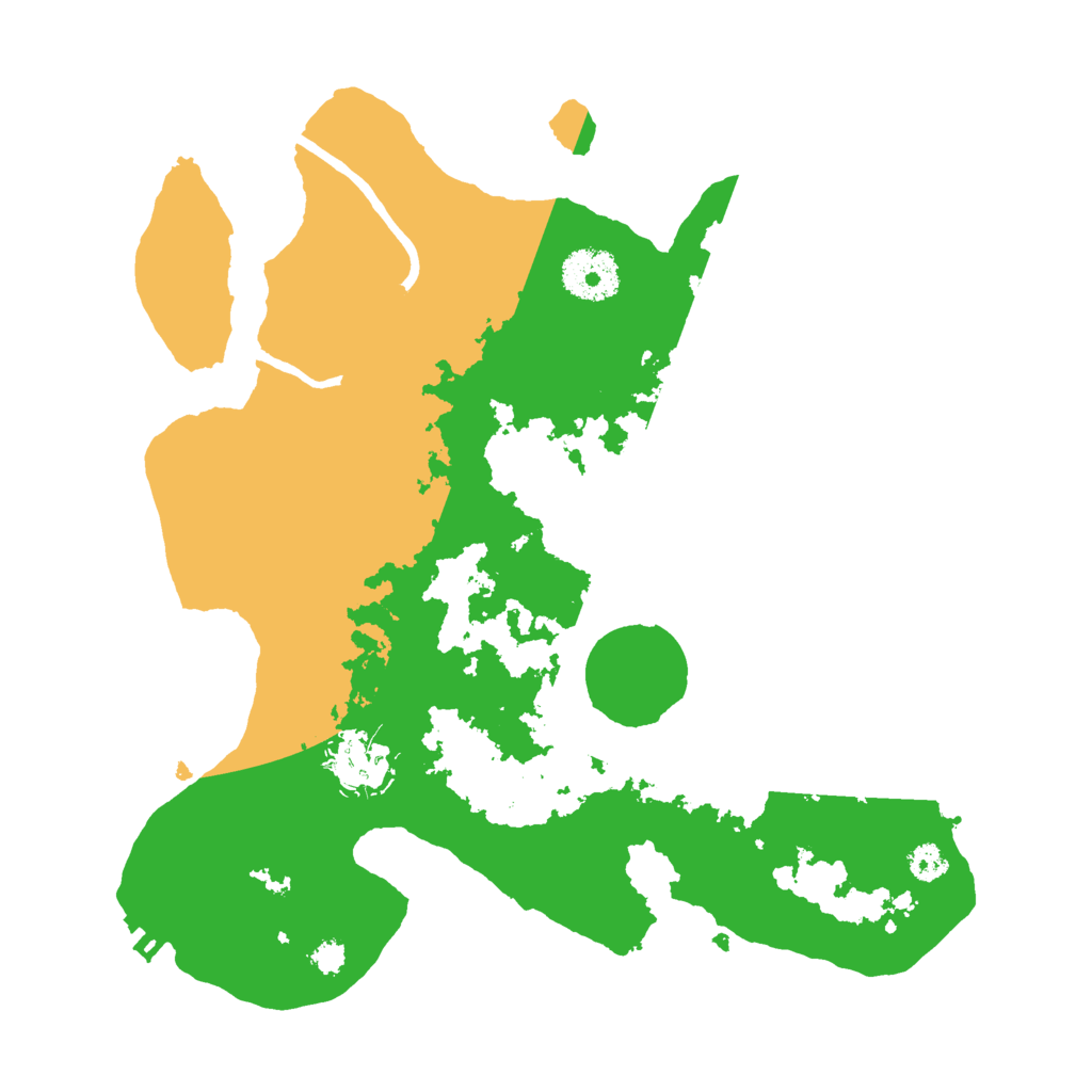 Biome Rust Map: Procedural Map, Size: 3000, Seed: 585433