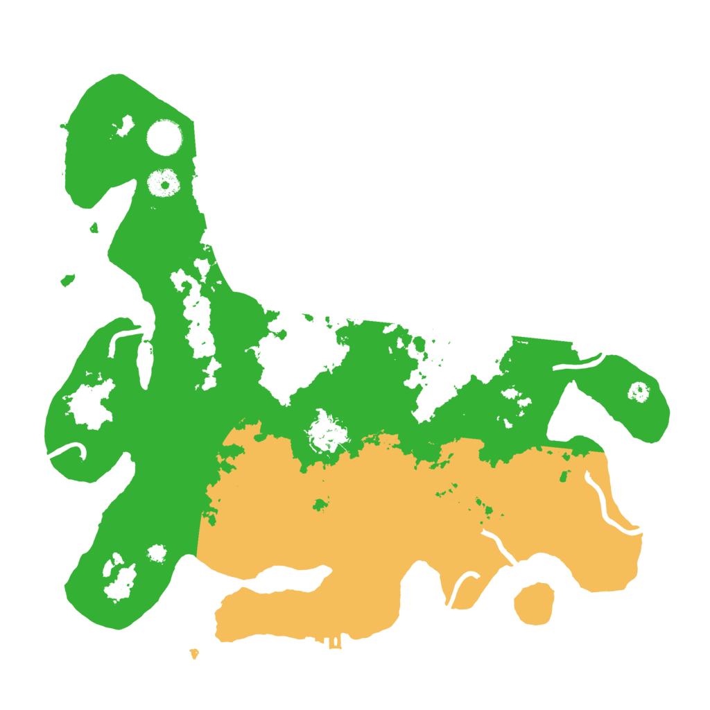 Biome Rust Map: Procedural Map, Size: 3550, Seed: 1143539062