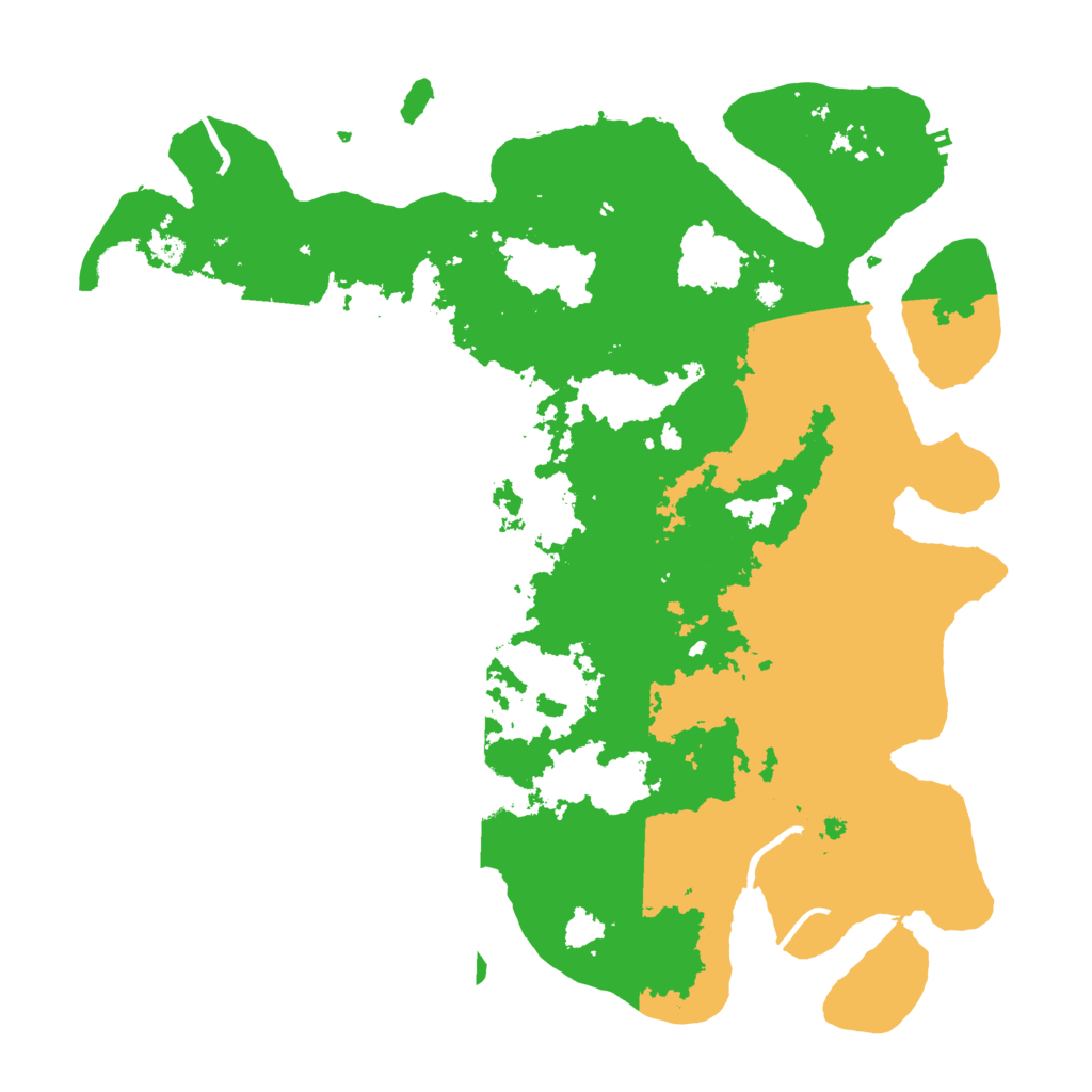 Biome Rust Map: Procedural Map, Size: 4000, Seed: 91923339