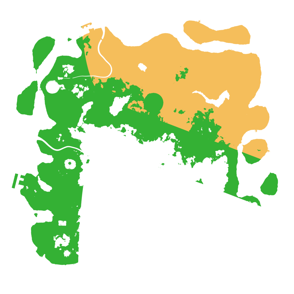 Biome Rust Map: Procedural Map, Size: 4000, Seed: 792762885