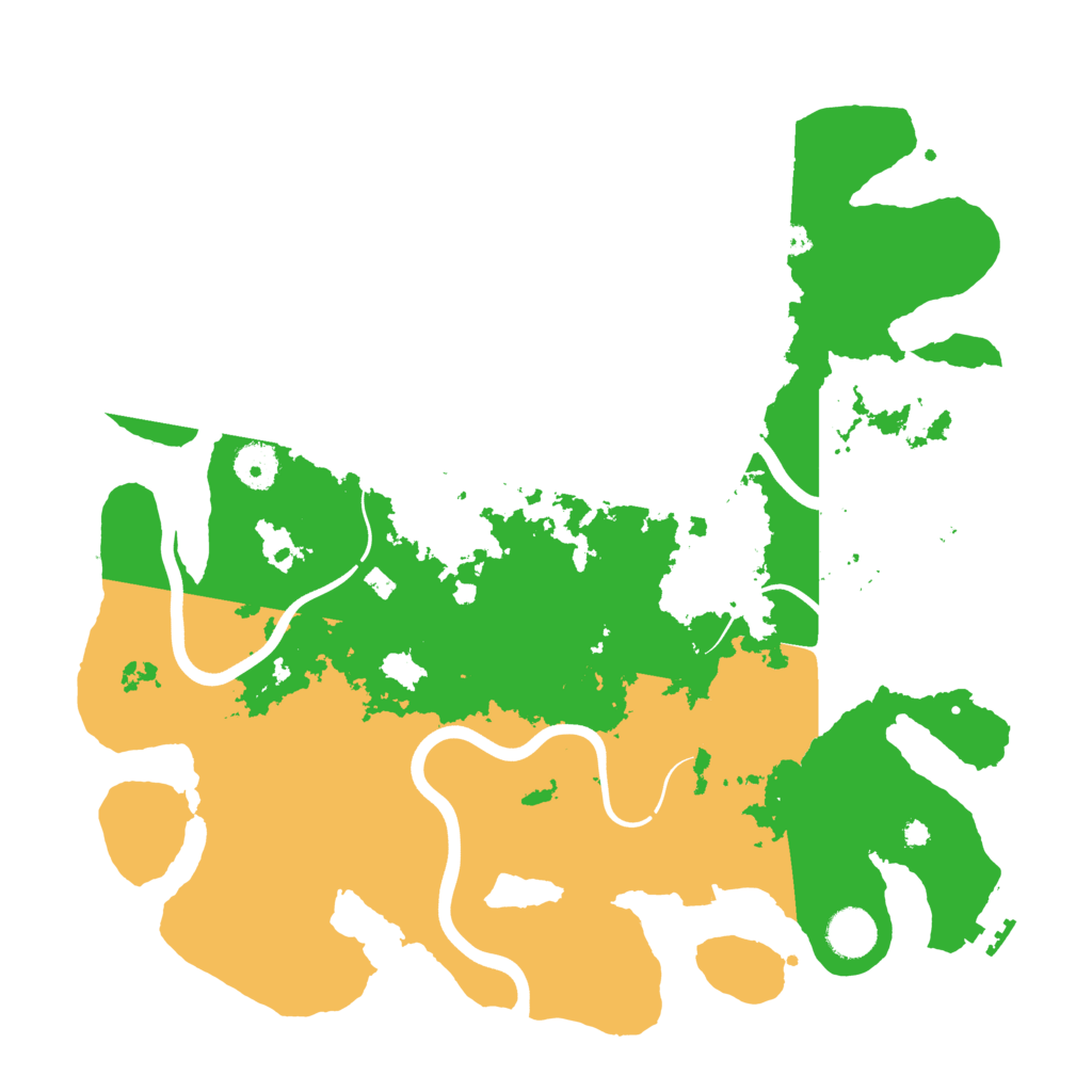 Biome Rust Map: Procedural Map, Size: 3850, Seed: 1359720027