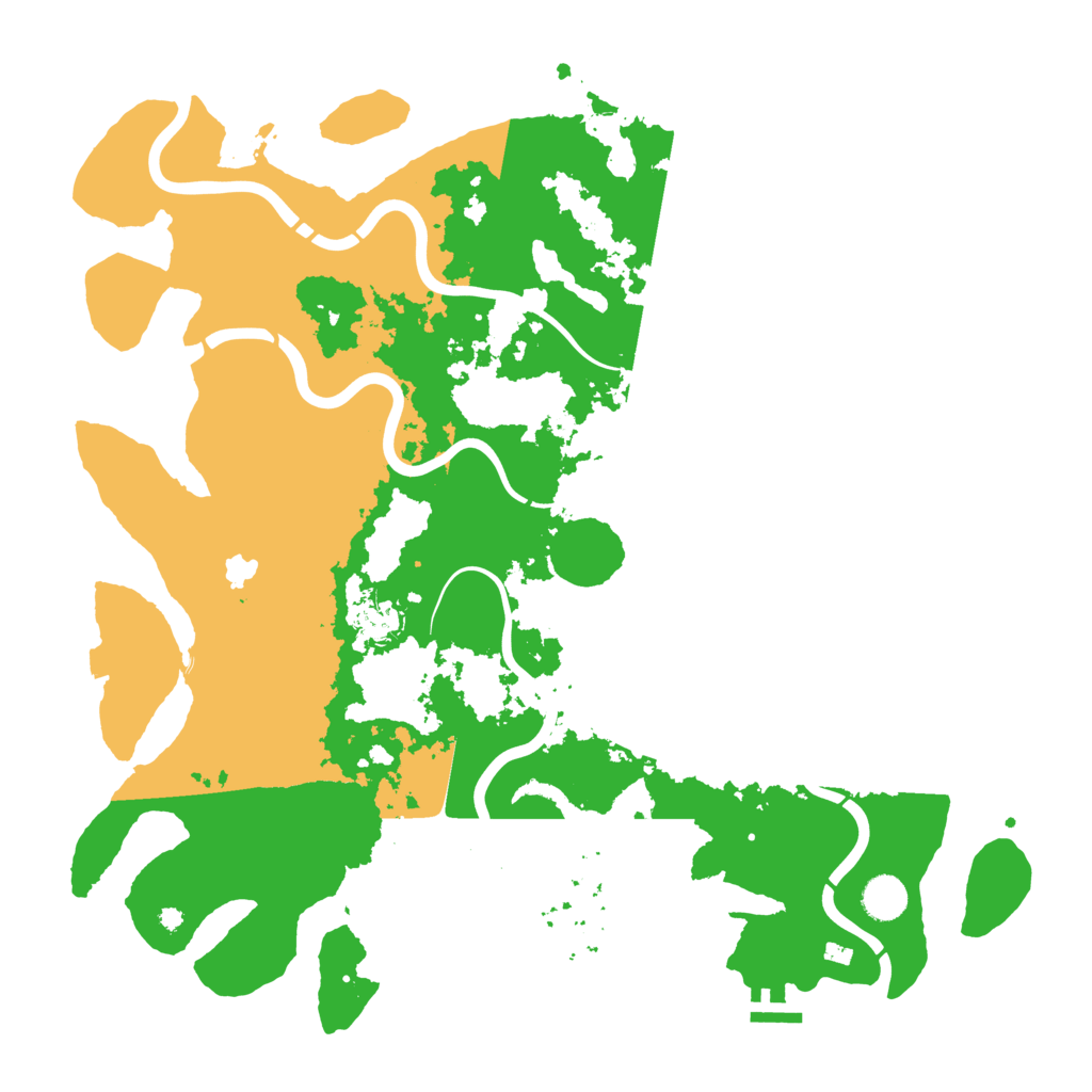 Biome Rust Map: Procedural Map, Size: 4250, Seed: 38364130