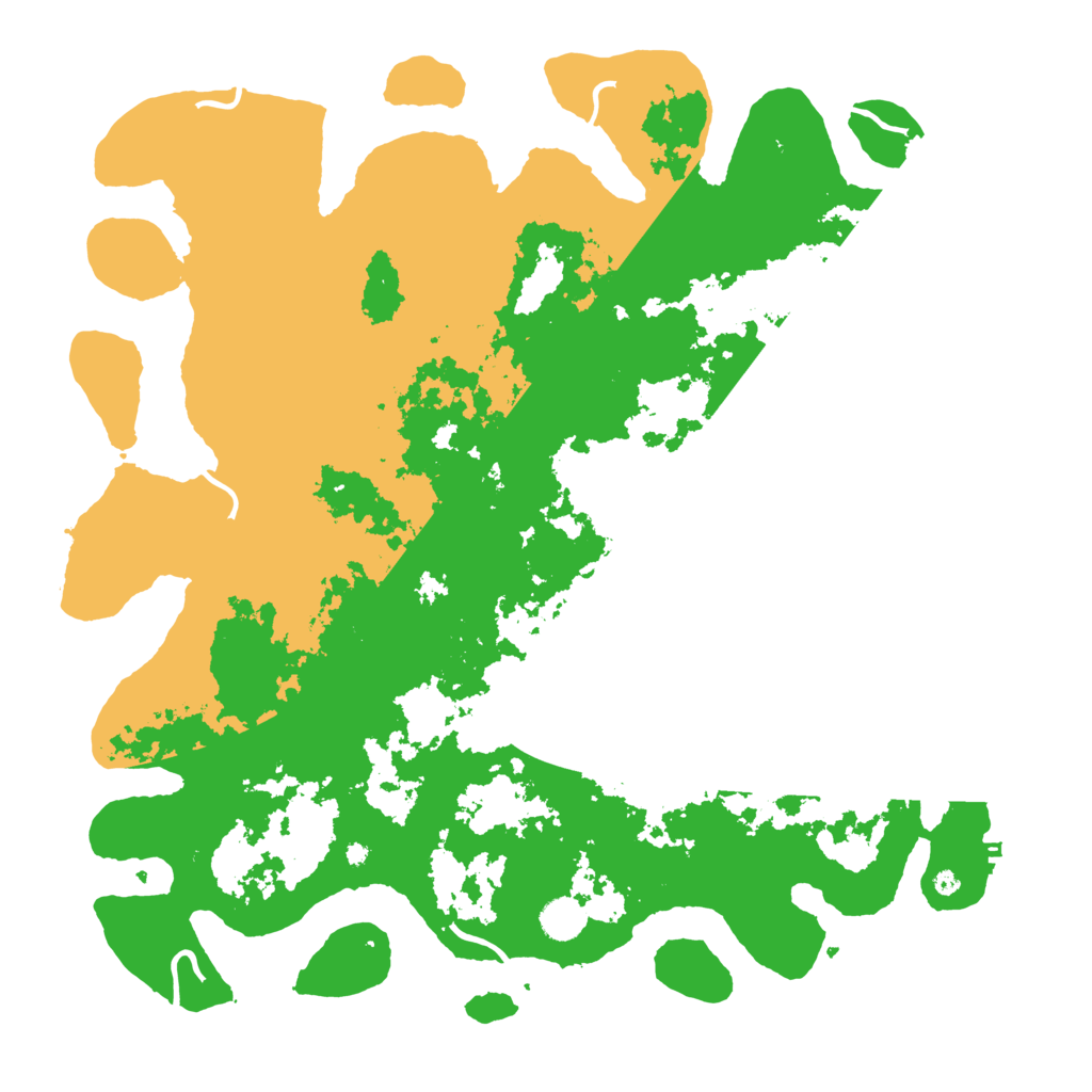Biome Rust Map: Procedural Map, Size: 4500, Seed: 220963198