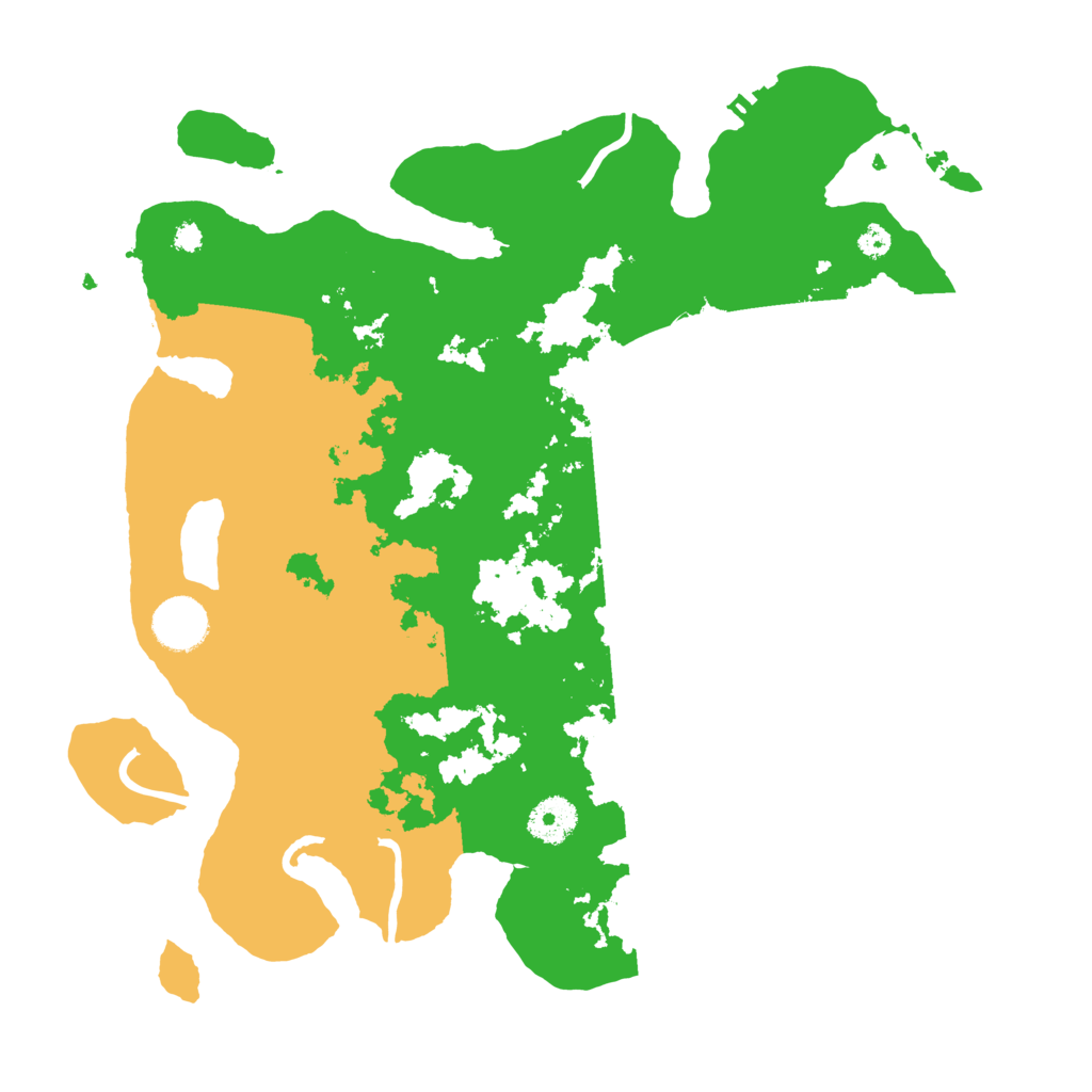 Biome Rust Map: Procedural Map, Size: 3500, Seed: 470293032