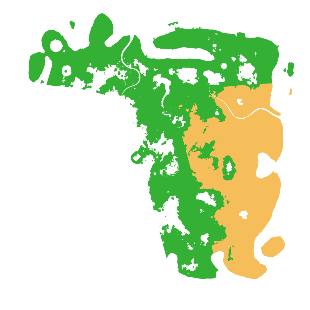 Biome Rust Map: Procedural Map, Size: 4500, Seed: 1301866178