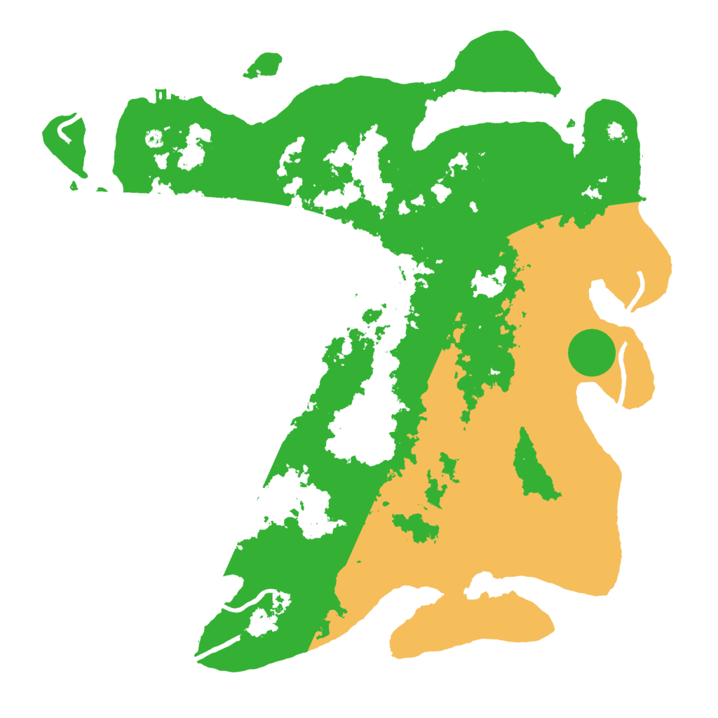 Biome Rust Map: Procedural Map, Size: 4000, Seed: 1254629975