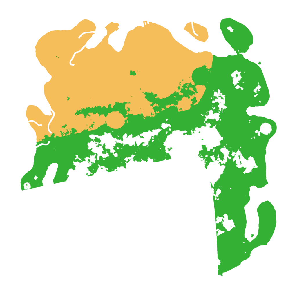 Biome Rust Map: Procedural Map, Size: 4550, Seed: 20191998