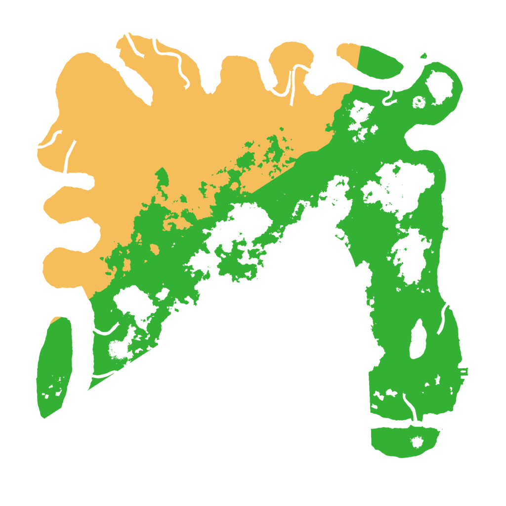 Biome Rust Map: Procedural Map, Size: 4000, Seed: 340138594