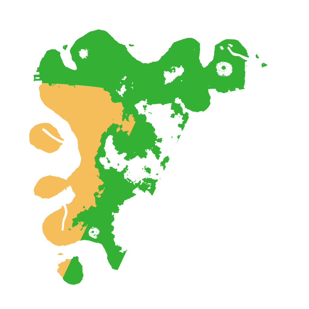 Biome Rust Map: Procedural Map, Size: 3000, Seed: 1398453537