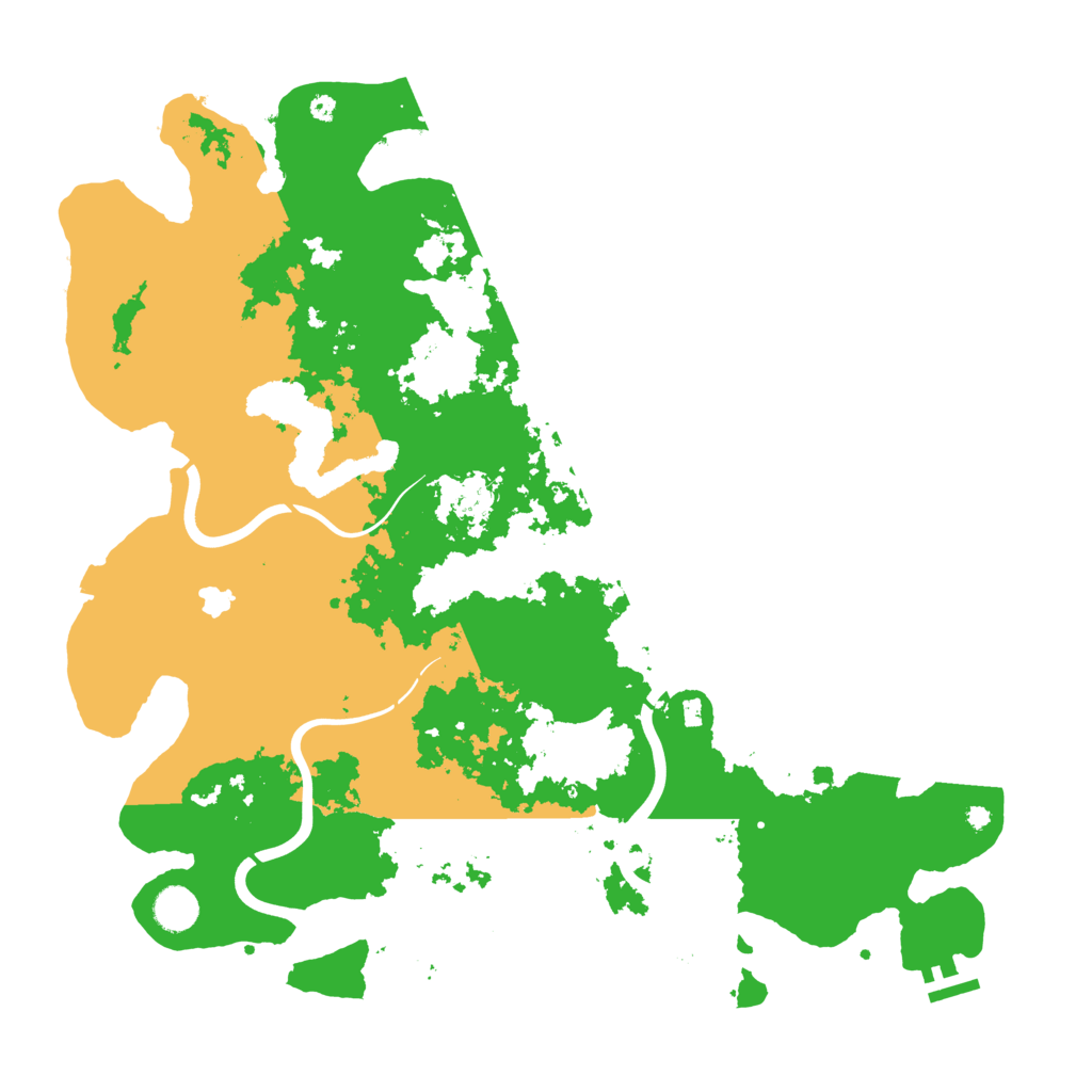 Biome Rust Map: Procedural Map, Size: 4250, Seed: 203742303