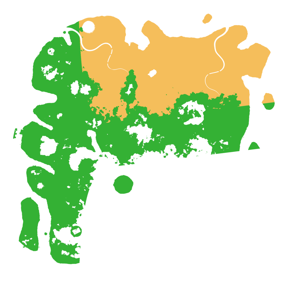 Biome Rust Map: Procedural Map, Size: 4250, Seed: 769927446