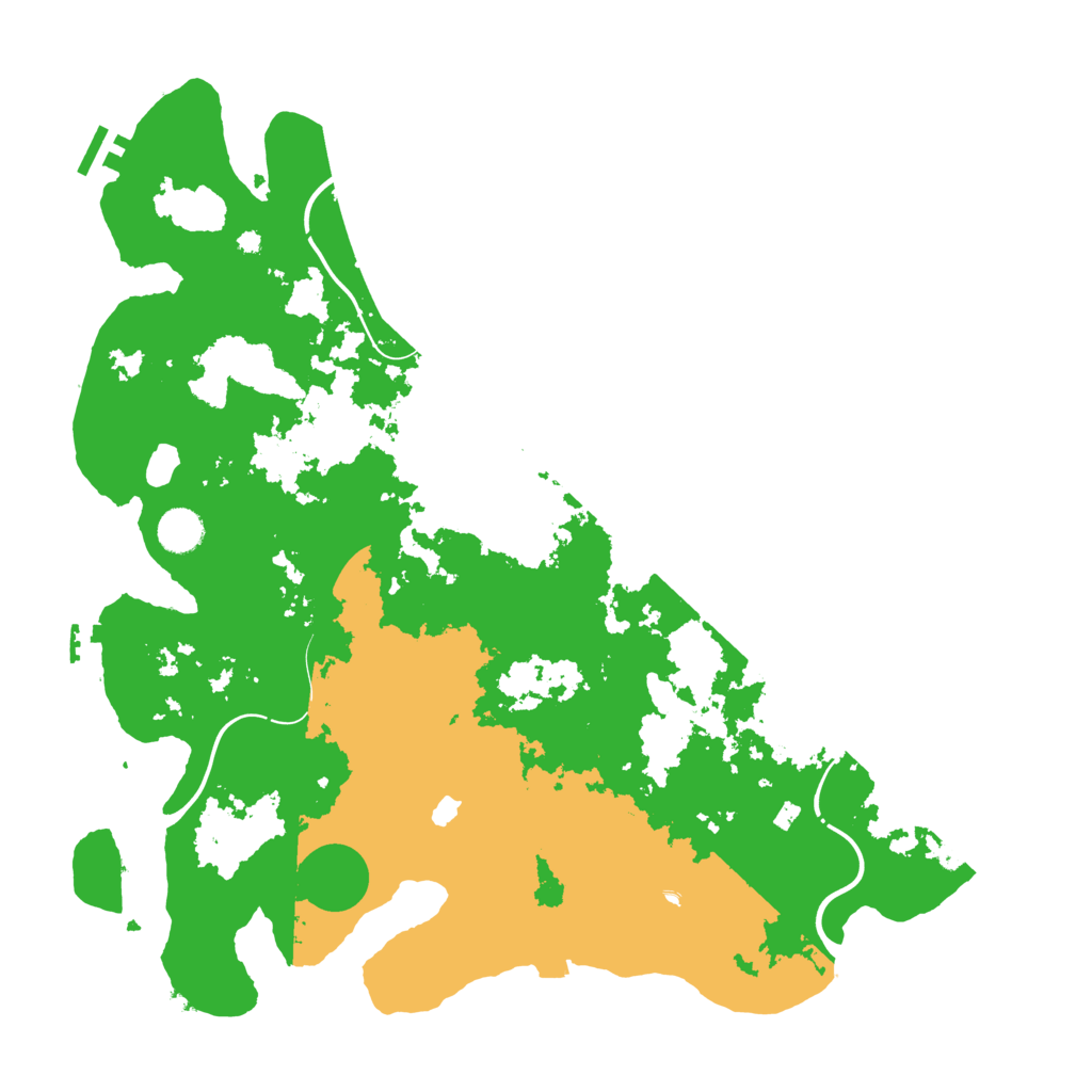 Biome Rust Map: Procedural Map, Size: 4250, Seed: 347239163