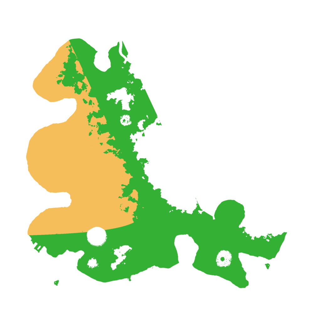 Biome Rust Map: Procedural Map, Size: 3000, Seed: 279237348
