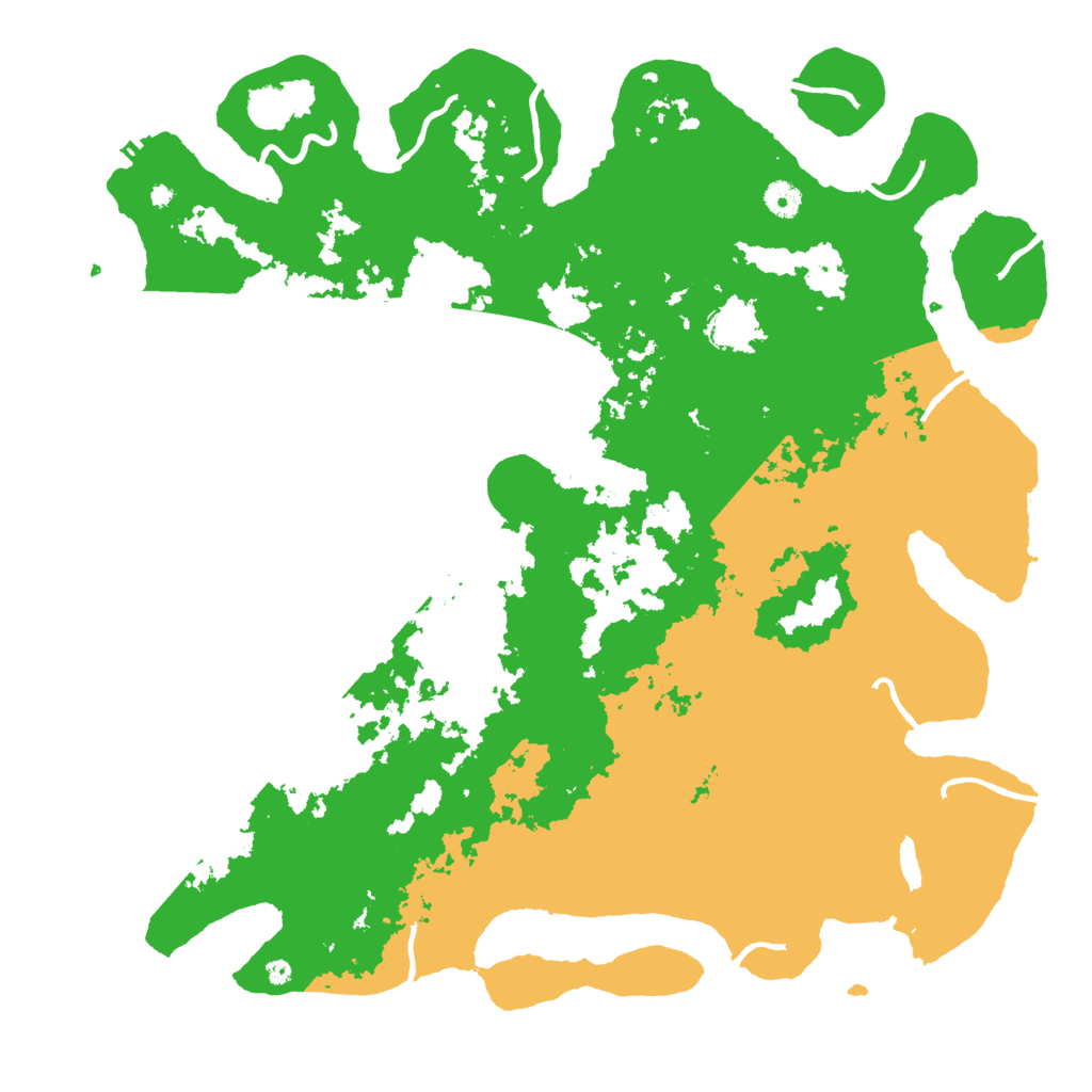 Biome Rust Map: Procedural Map, Size: 4500, Seed: 1756283770