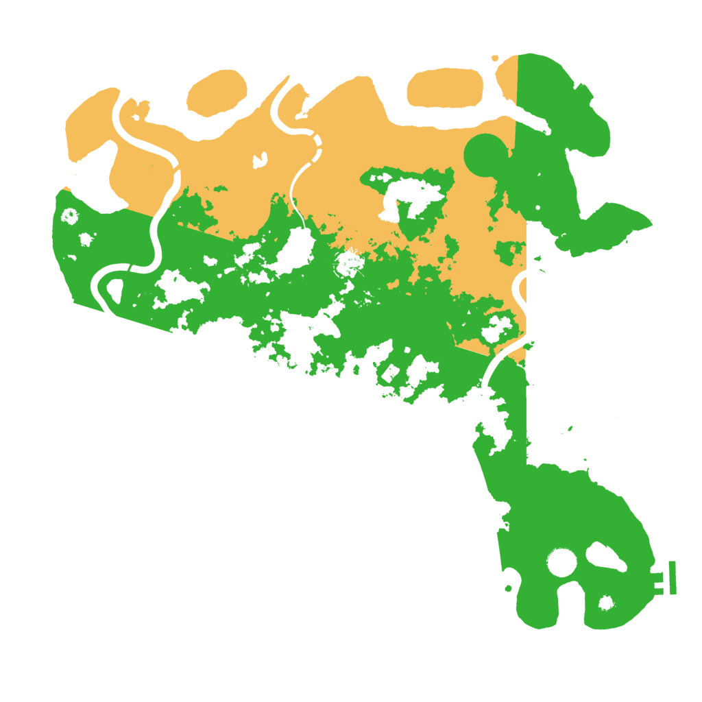 Biome Rust Map: Procedural Map, Size: 4250, Seed: 19770403