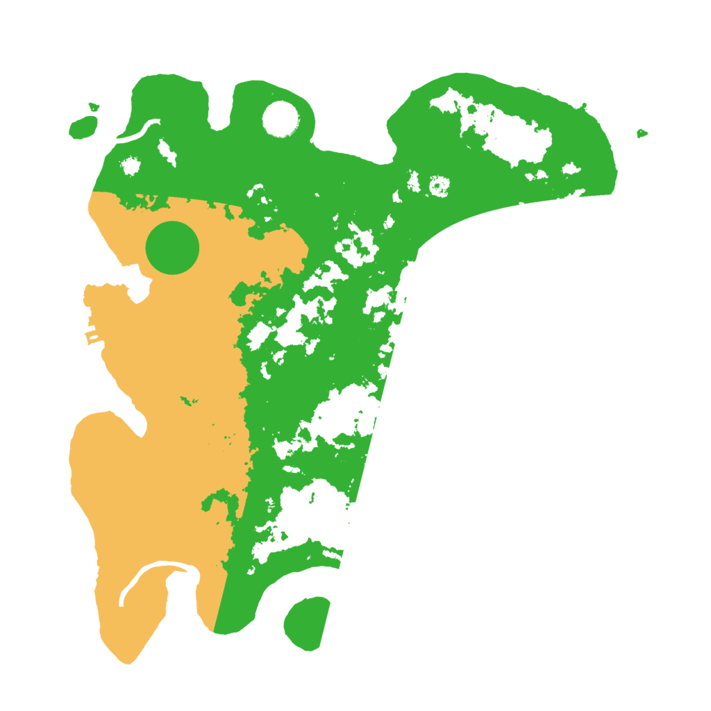 Biome Rust Map: Procedural Map, Size: 3500, Seed: 1365164459