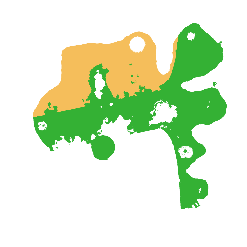 Biome Rust Map: Procedural Map, Size: 2800, Seed: 464523124