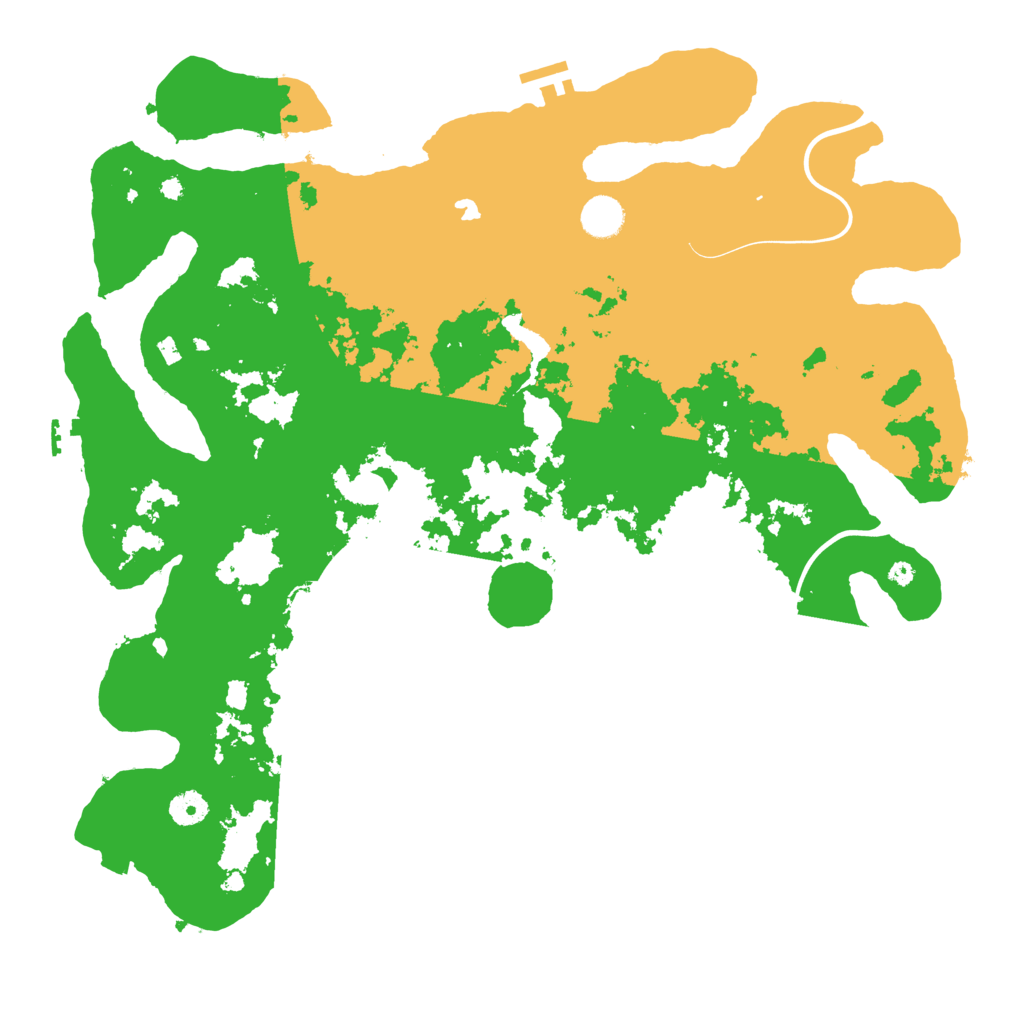 Biome Rust Map: Procedural Map, Size: 4250, Seed: 19770928