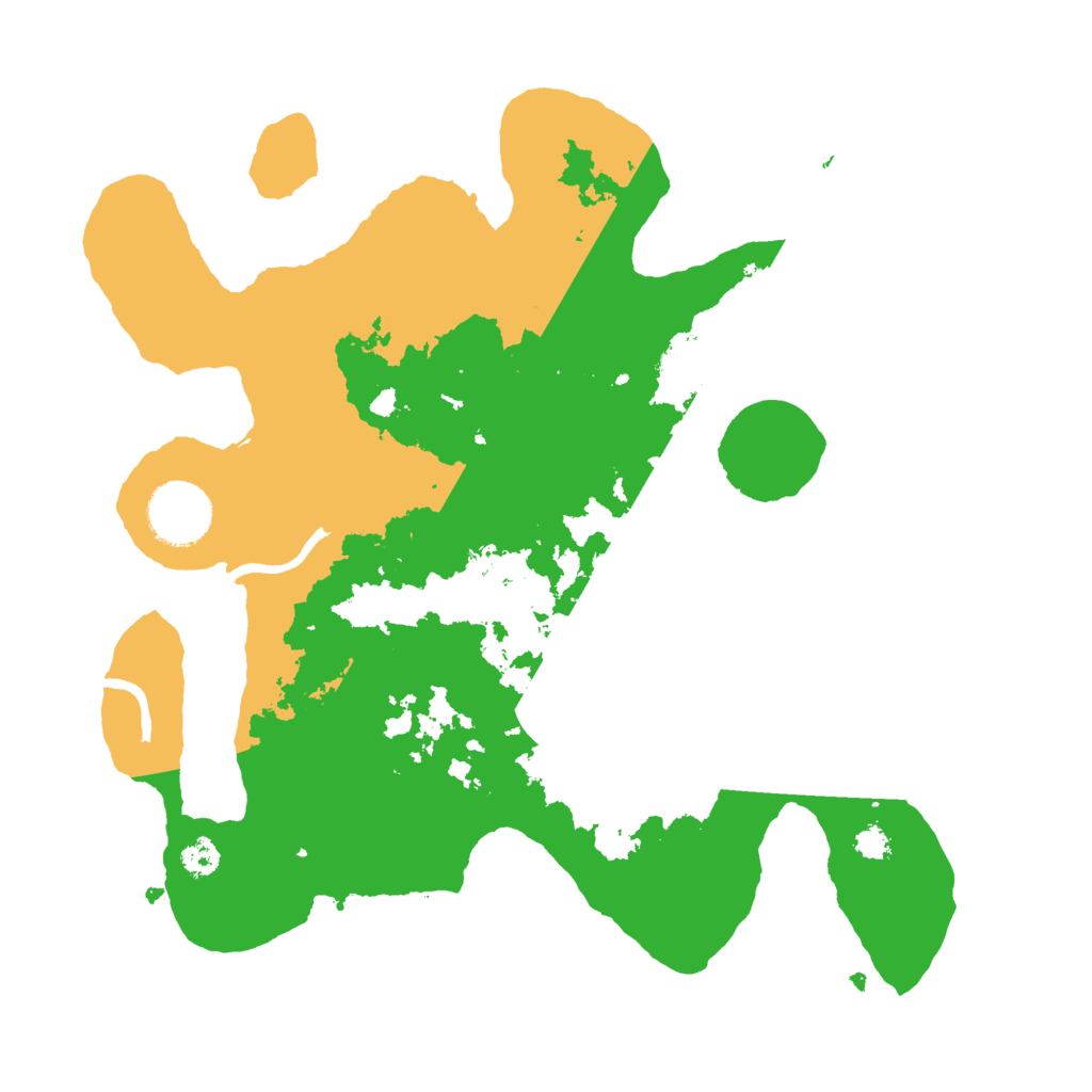 Biome Rust Map: Procedural Map, Size: 3000, Seed: 458772629