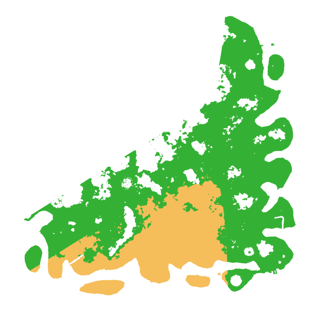 Biome Rust Map: Procedural Map, Size: 5000, Seed: 946675495