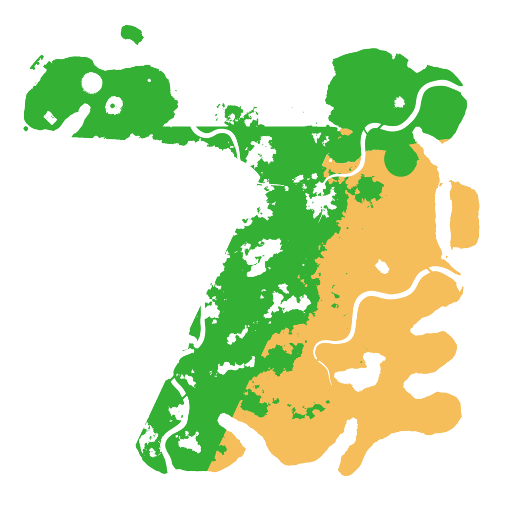Biome Rust Map: Procedural Map, Size: 4250, Seed: 89232241
