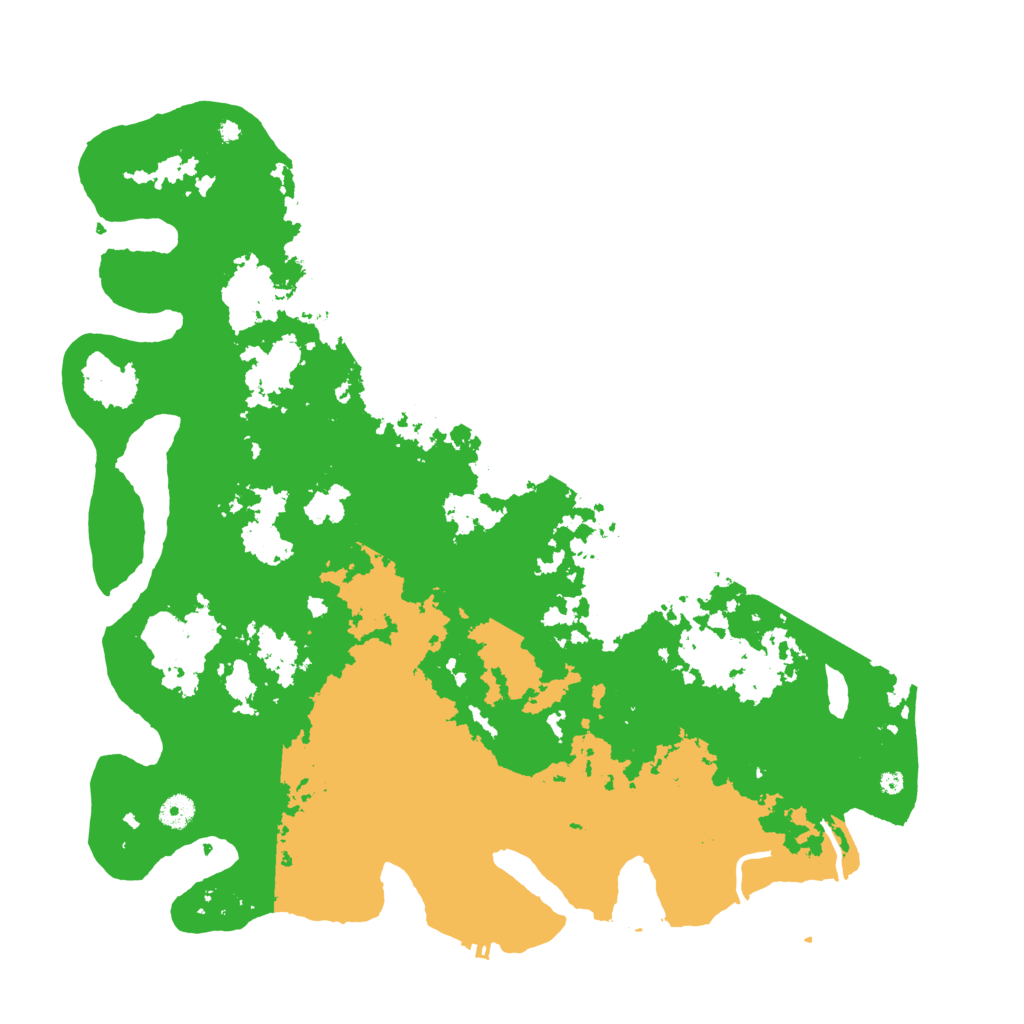 Biome Rust Map: Procedural Map, Size: 4500, Seed: 660325657