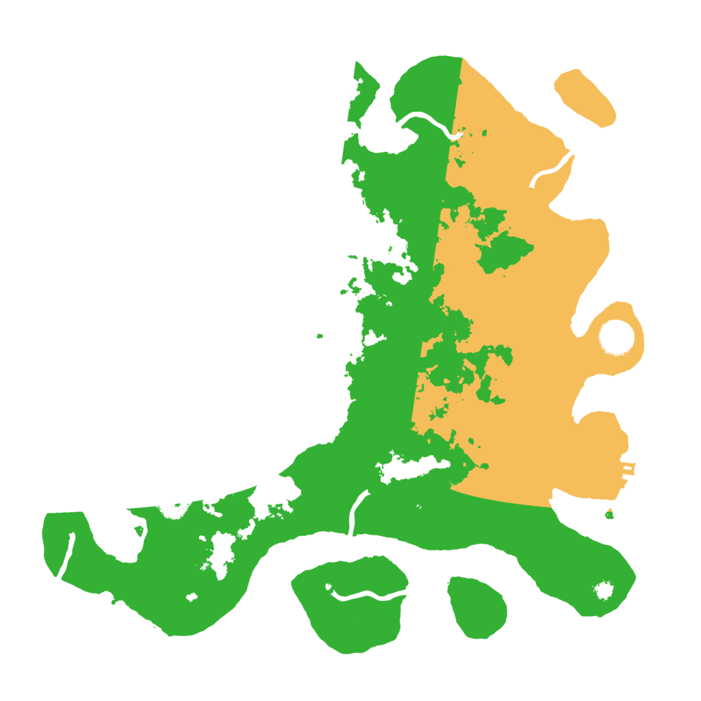 Biome Rust Map: Procedural Map, Size: 3500, Seed: 765542609