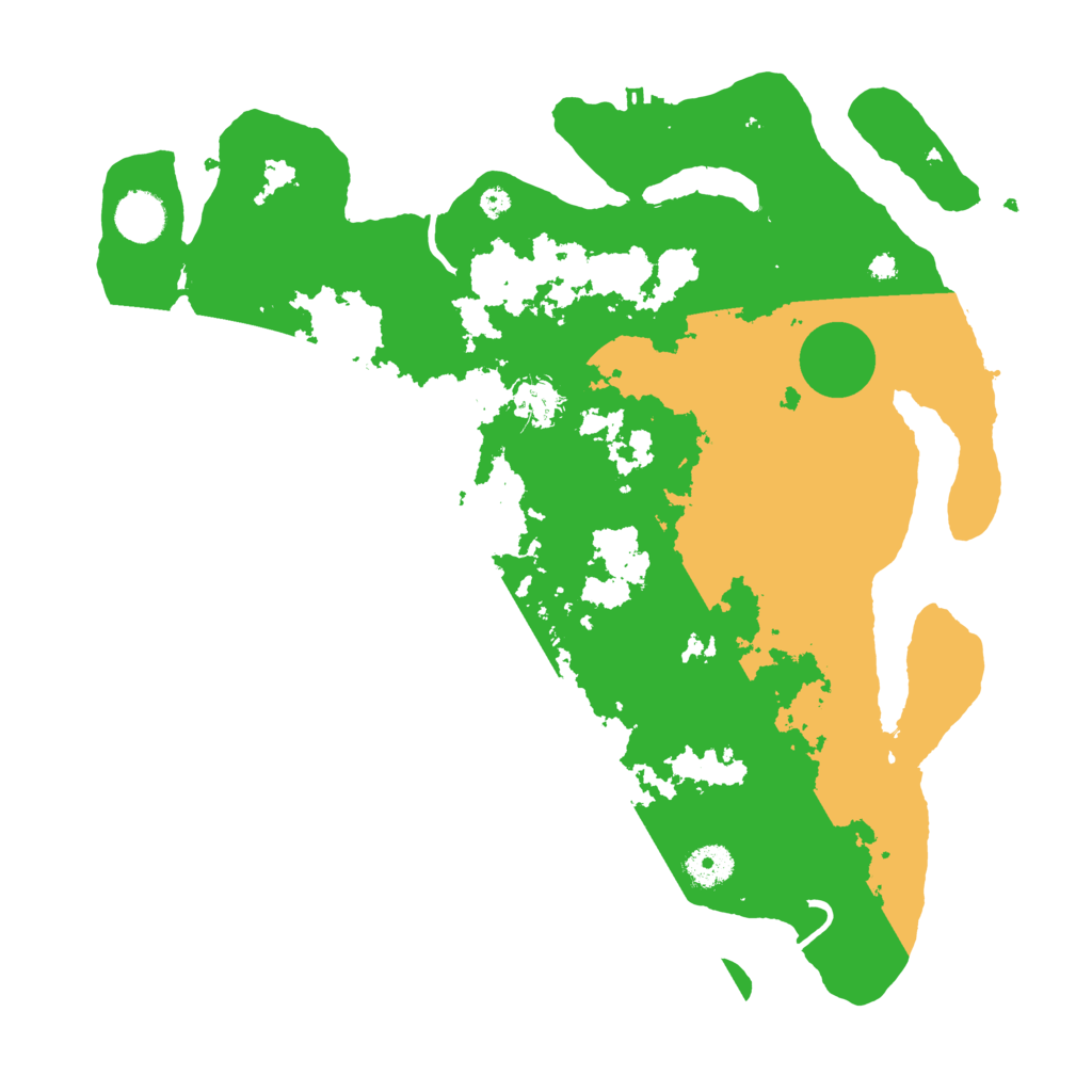 Biome Rust Map: Procedural Map, Size: 3800, Seed: 38070532