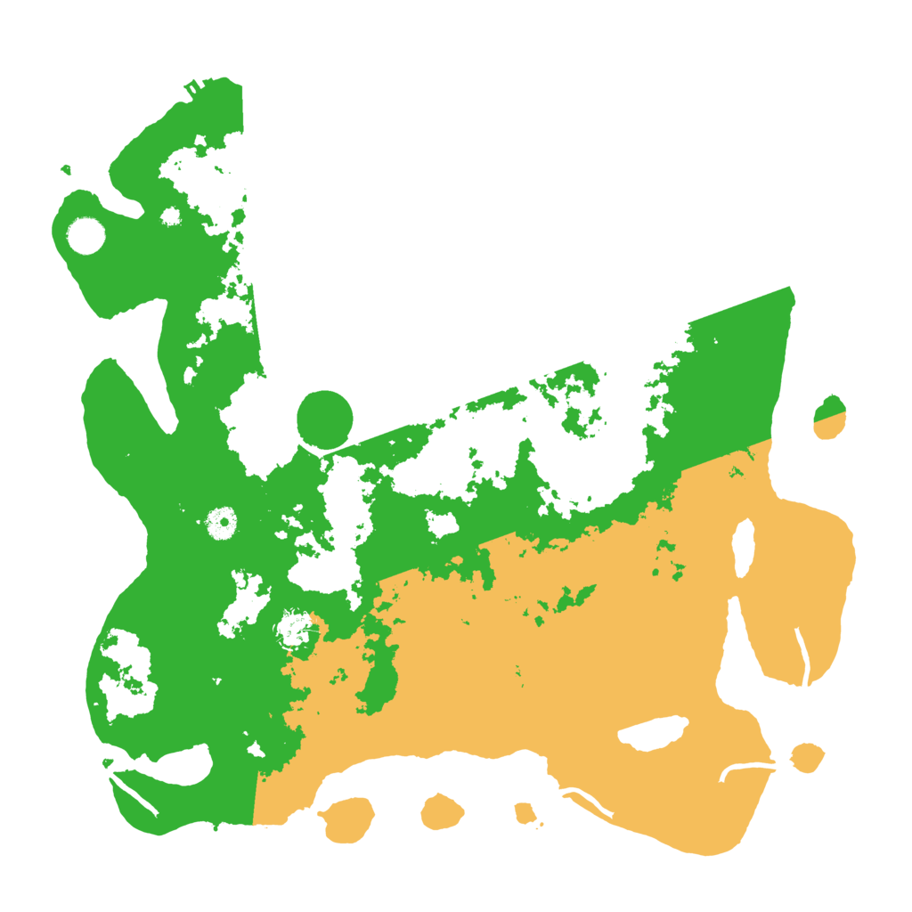 Biome Rust Map: Procedural Map, Size: 4300, Seed: 369874