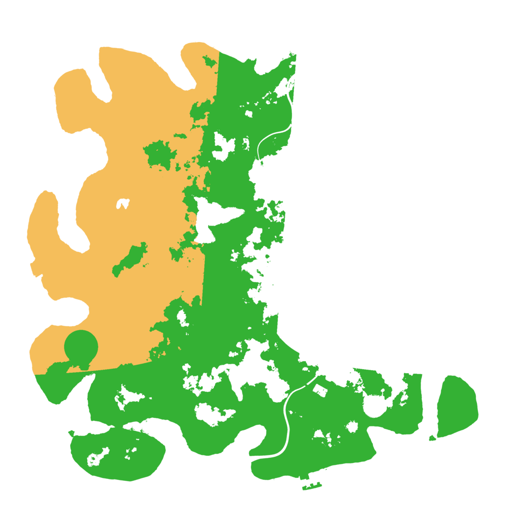 Biome Rust Map: Procedural Map, Size: 4000, Seed: 2132035244