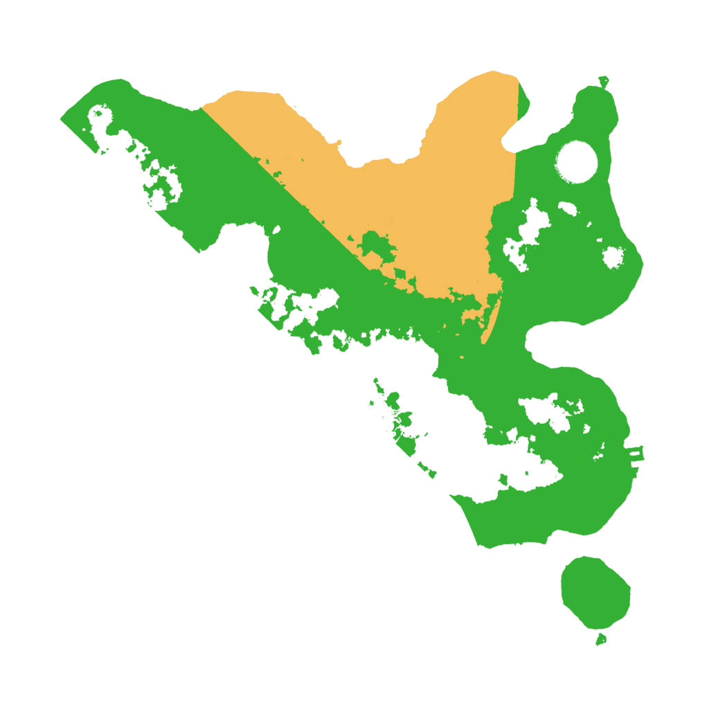 Biome Rust Map: Procedural Map, Size: 3000, Seed: 1008