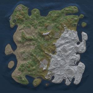 Thumbnail Rust Map: Procedural Map, Size: 4250, Seed: 40701883, 20 Monuments